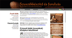 Desktop Screenshot of acsoltlada.hu